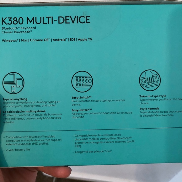 Logitech Wireless Bluetooth Keyboard - Picture 3 of 3